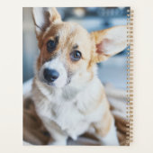 最も可愛い赤ん坊の動物 | Corgiヘッドの傾き プランナー手帳 (裏面)