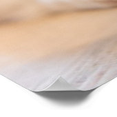 最も可愛い赤ん坊の動物 Corgi Puppy on Floor ポスター (角)