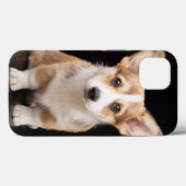 最も可愛い赤ん坊の動物 Corgi Puppy Stand Tall Case-Mate iPhoneケース (裏面 (横))