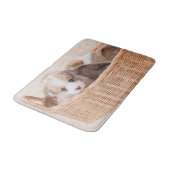 最も可愛い赤ん坊の動物 | Corgi Tiny Puppy バスマット (アングル)