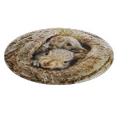 最も可愛い赤ん坊の動物 | Curiousベビーリス カッティングボード (角)