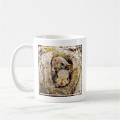 最も可愛い赤ん坊の動物 | Curiousベビーリス コーヒーマグカップ (左)