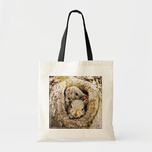 最も可愛い赤ん坊の動物 | Curiousベビーリス トートバッグ (正面)