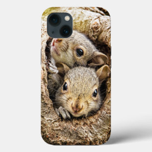 最も可愛い赤ん坊の動物 Curiousベビーリス iPhone 13ケース