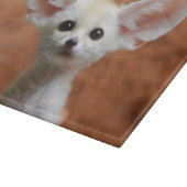 最も可愛い赤ん坊の動物 | Fennecキツネアップ カッティングボード (角)