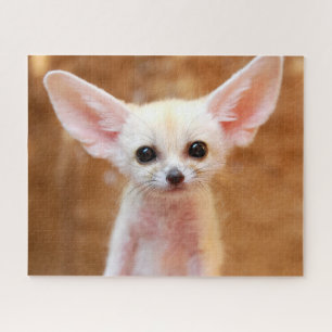 最も可愛い赤ん坊の動物 Fennecキツネ ジグソーパズル