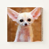 最も可愛い赤ん坊の動物 | Fennecキツネ ノートブック (裏面)