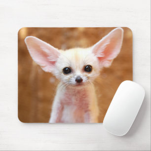 最も可愛い赤ん坊の動物 Fennecキツネ マウスパッド