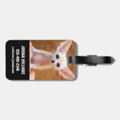 最も可愛い赤ん坊の動物 | Fennecキツネ ラゲッジタグ (裏面横)