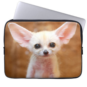 最も可愛い赤ん坊の動物 Fennecキツネ ラップトップスリーブ