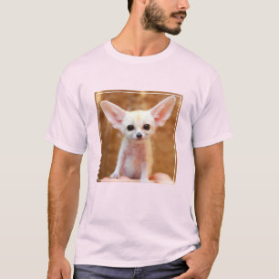 最も可愛い赤ん坊の動物 Fennecキツネ Tシャツ