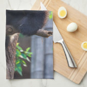 最も可愛い赤ん坊の動物 | Giant Panda Cub キッチンタオル (四つ折り)