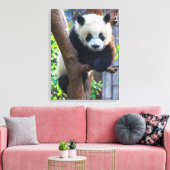 最も可愛い赤ん坊の動物 | Giant Panda Cub キャンバスプリント (インサイチュ (リビング))