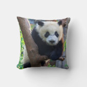最も可愛い赤ん坊の動物 | Giant Panda Cub クッション (正面)