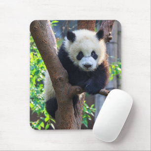 最も可愛い赤ん坊の動物 Giant Panda Cub マウスパッド