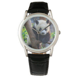 最も可愛い赤ん坊の動物 Giant Panda Cub 腕時計