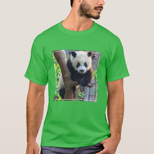 最も可愛い赤ん坊の動物 | Giant Panda Cub Tシャツ (正面)