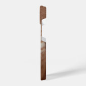 最も可愛い赤ん坊の動物 | Ginger Kittenあくびをする iPhoneケース (左側面)