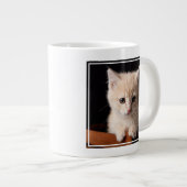 最も可愛い赤ん坊の動物 | Ginger Kitten ジャンボコーヒーマグカップ (正面右)
