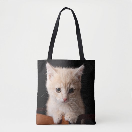 最も可愛い赤ん坊の動物 | Ginger Kitten トートバッグ (正面)