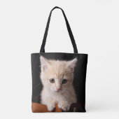 最も可愛い赤ん坊の動物 | Ginger Kitten トートバッグ (裏面)