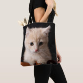 最も可愛い赤ん坊の動物 | Ginger Kitten トートバッグ (クローズアップ)