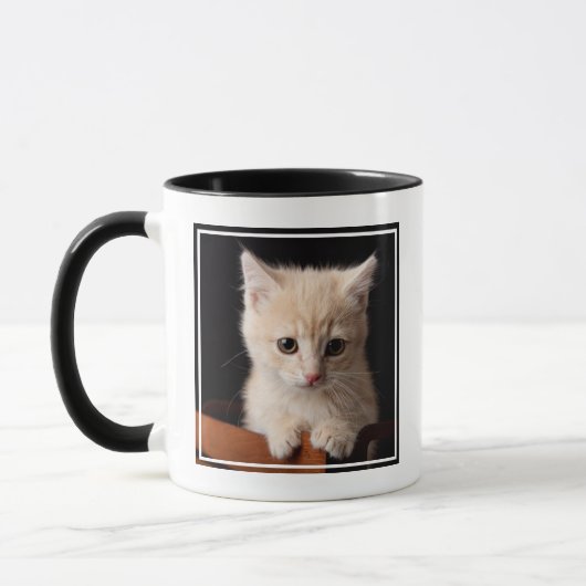 最も可愛い赤ん坊の動物 | Ginger Kitten マグカップ (左)