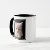 最も可愛い赤ん坊の動物 | Ginger Kitten マグカップ (正面左)