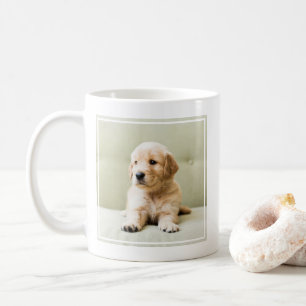 最も可愛い赤ん坊の動物   Golden Retriever Puppy コーヒーマグカップ