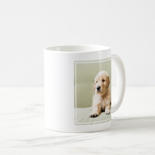 最も可愛い赤ん坊の動物 | Golden Retriever Puppy コーヒーマグカップ (正面右)