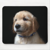最も可愛い赤ん坊の動物 | Golden Retriever Puppy マウスパッド (正面)