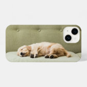 最も可愛い赤ん坊の動物 | Golden Retriever Puppy 2 iPhoneケース (裏面横)