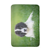 最も可愛い赤ん坊の動物 | Newfoundland Puppy バスマット (正面縦)