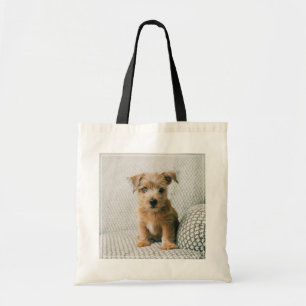 最も可愛い赤ん坊の動物 Norfolk Terrier Puppy トートバッグ
