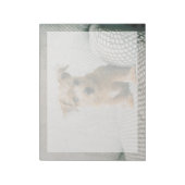 最も可愛い赤ん坊の動物 | Norfolk Terrier Puppy ノートパッド (回転)