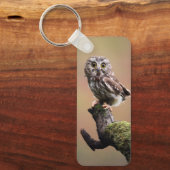 最も可愛い赤ん坊の動物 | Northern Saw Whet Owl キーホルダー (正面)