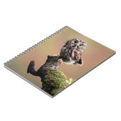 最も可愛い赤ん坊の動物 | Northern Saw Whet Owl ノートブック (左側)