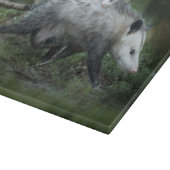 最も可愛い赤ん坊の動物 | Opossum Mom & Kids カッティングボード (角)