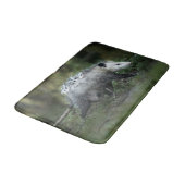 最も可愛い赤ん坊の動物 | Opossum Mom & Kids バスマット (アングル)