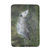 最も可愛い赤ん坊の動物 | Opossum Mom & Kids バスマット (正面縦)