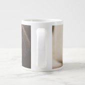 最も可愛い赤ん坊の動物 | Otter 生まれたばかりの Pup ジャンボコーヒーマグカップ (裏面)