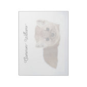 最も可愛い赤ん坊の動物 | Pine Marten ノートパッド (回転)