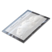 最も可愛い赤ん坊の動物 | Polar Bear Family Alaska ノートパッド (アングル)