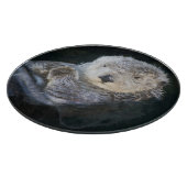 最も可愛い赤ん坊の動物 | Sea Otter Floating カッティングボード (角)