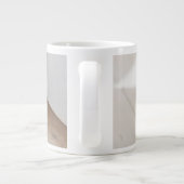 最も可愛い赤ん坊の動物 | Shorthair虎猫子猫 ジャンボコーヒーマグカップ (裏面)