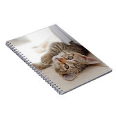 最も可愛い赤ん坊の動物 | Shorthair虎猫子猫 ノートブック (右側)