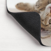 最も可愛い赤ん坊の動物 | Shorthair虎猫子猫 マウスパッド (コーナー)