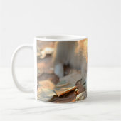 最も可愛い赤ん坊の動物 | Shy Corgi コーヒーマグカップ (左)