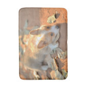 最も可愛い赤ん坊の動物 | Shy Corgi バスマット (正面縦)