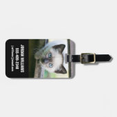 最も可愛い赤ん坊の動物 | Siamese Kitten 2 ラゲッジタグ (正面横)